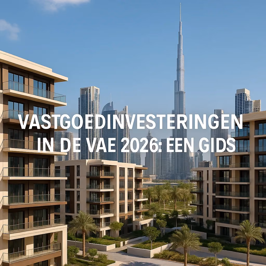 Vastgoedinvesteringen in de VAE 2026: Een Gids Dubai vastgoed