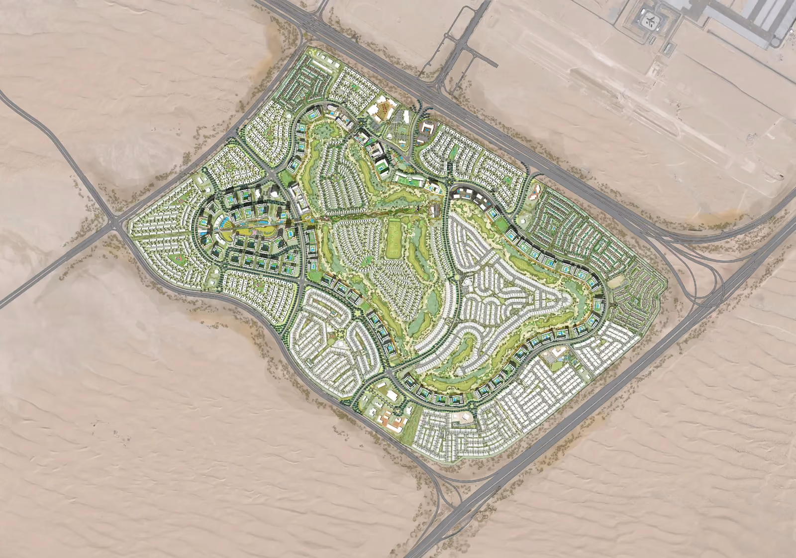 Luxe Dubai appartementinterieur voor realistische rendementsanalyse