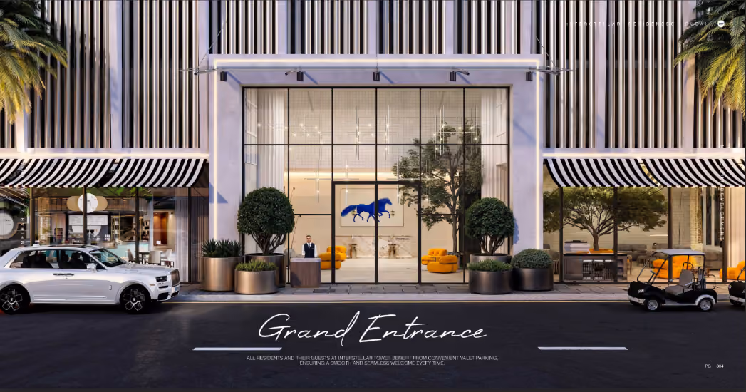 Interstellar Tower by Mr. Eight developments projectdetail Dubai vastgoed