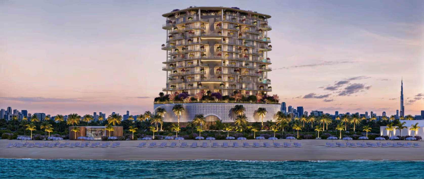 Villa del Brunello is a high-end boutique residential project on Dubai Islands. It offers a combination of Italian refinement, modern architecture and exclusive luxury. The branding and interior design are inspired by the concept of "La Dolce Vita", with a strong emphasis on design, wellness and privacy. The project features a limited number of ultra-premium apartments and duplexes, each meticulously designed with premium materials, smart living features and direct beach access or skyline views.