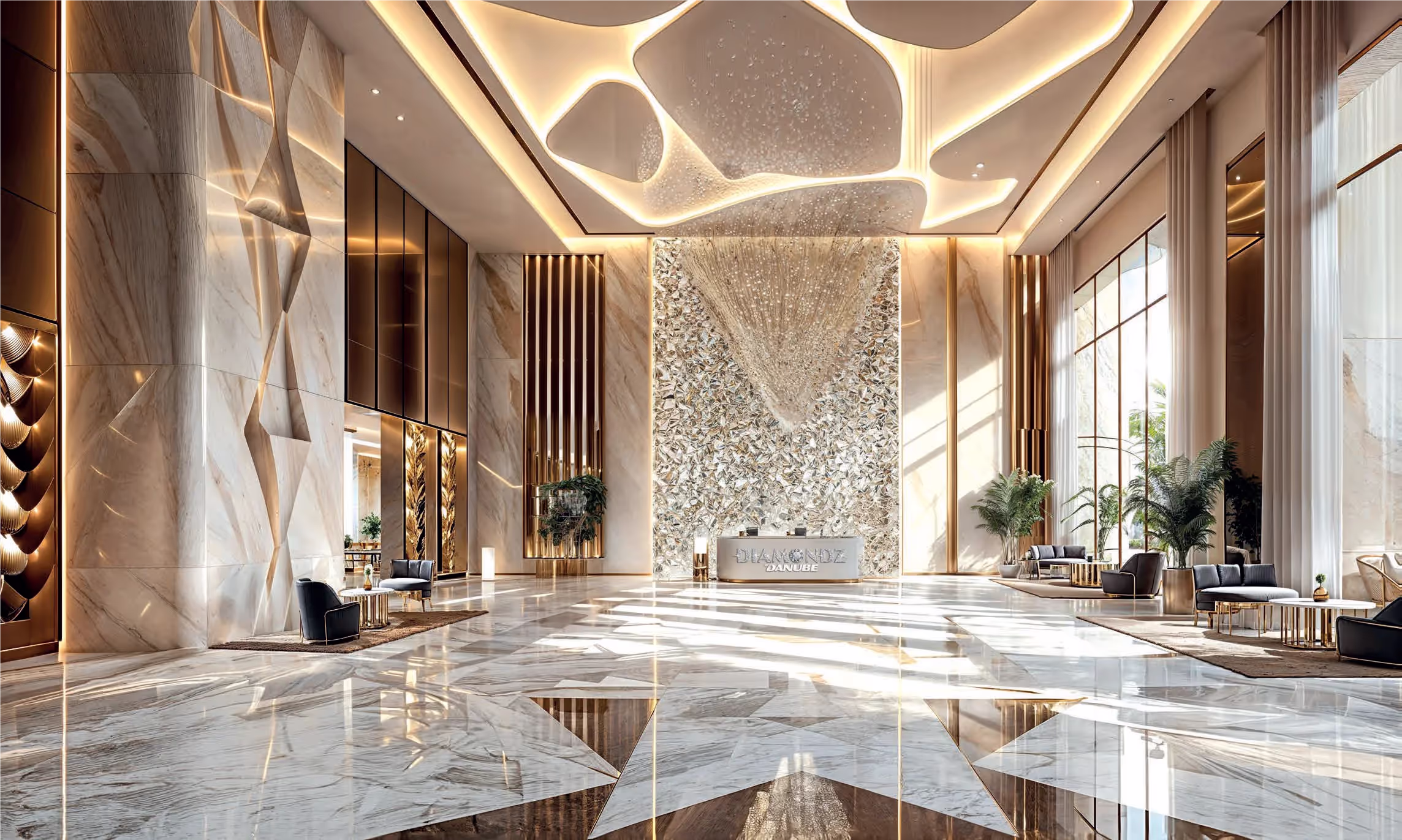 Diamondz projectafbeelding Dubai vastgoed