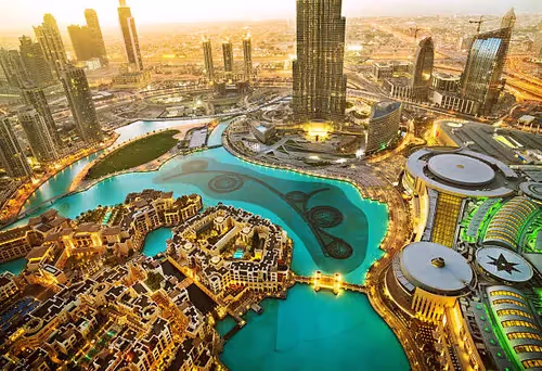 Dubai Marina locatie afbeelding Dubai vastgoed