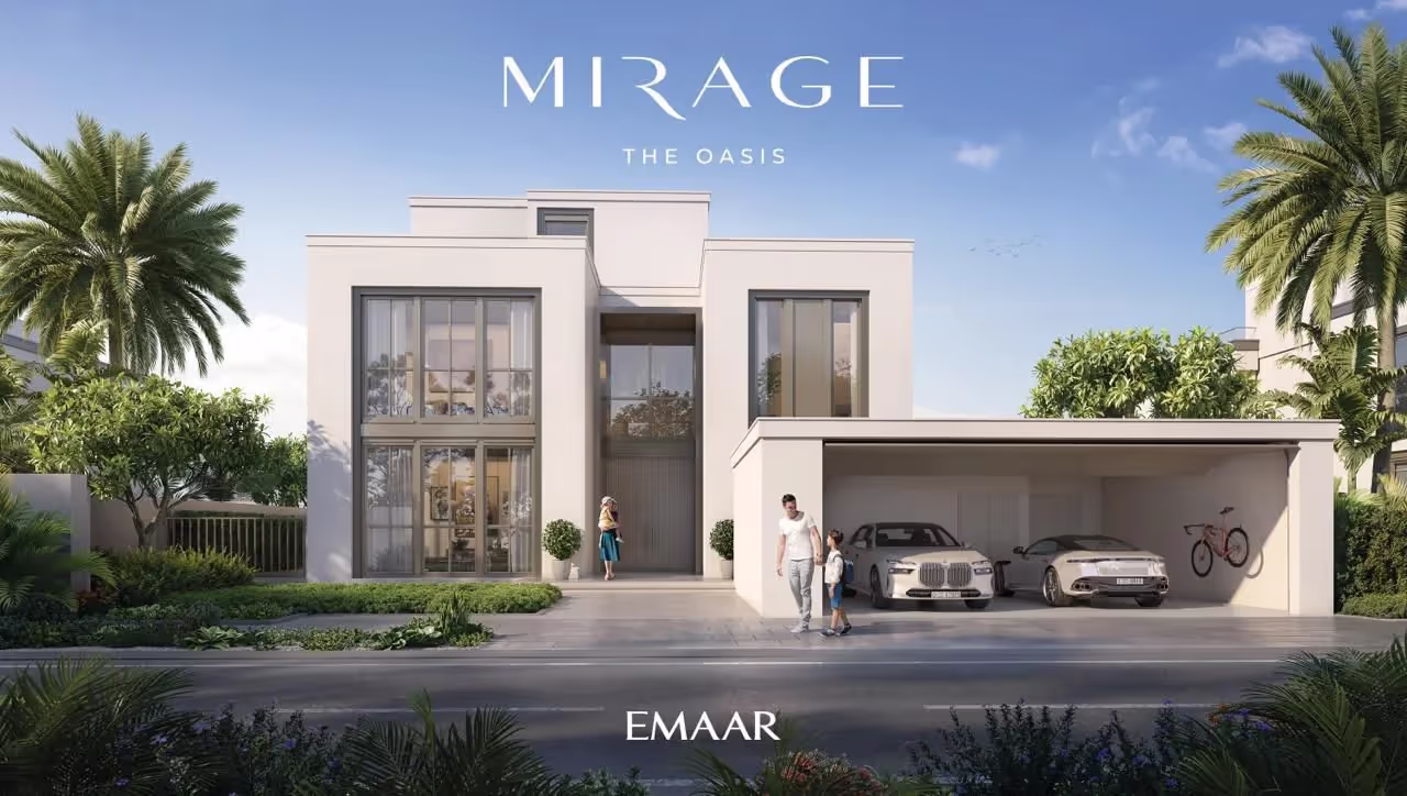 Mirage The Oasis projectafbeelding Dubai vastgoed