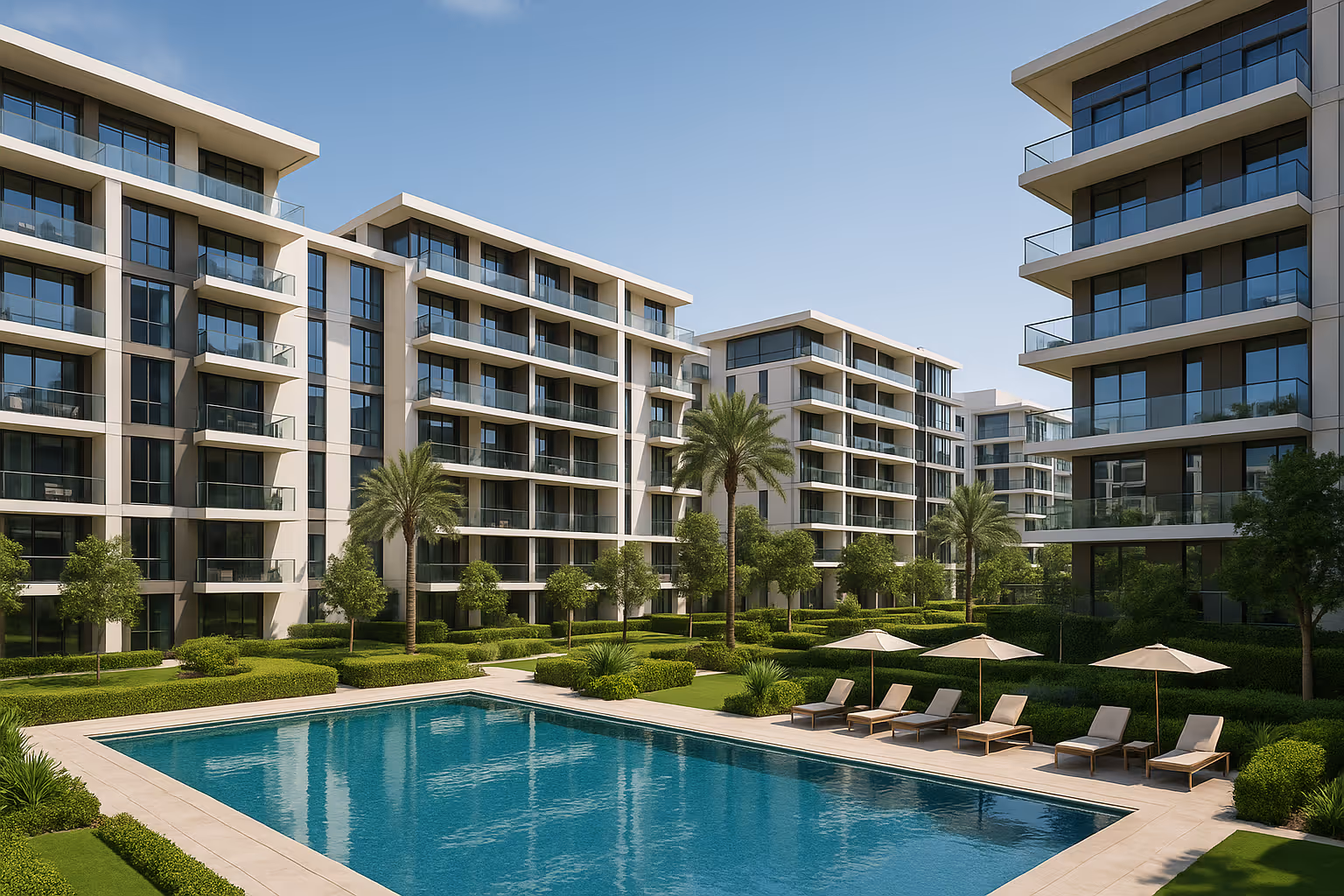 Huren in de Topklasse: Een Kijkje naar Appartementen in MBR City Dubai