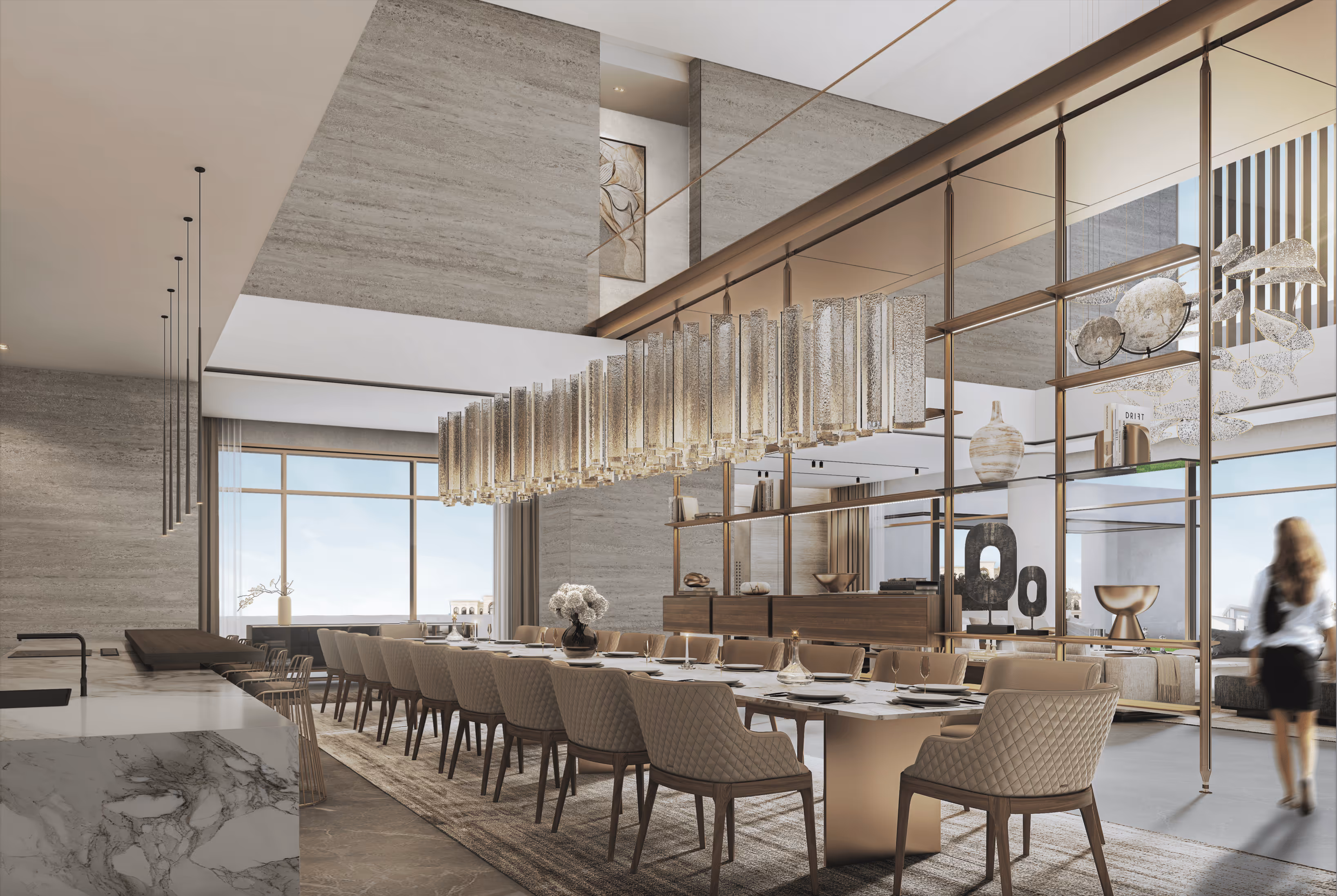 The Mansions at Sobha Hartland II projectafbeelding Dubai vastgoed