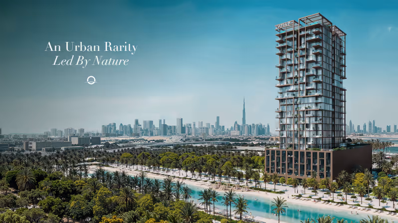 Wynwood Horizon is an iconic residential project situated along the serene lagoons of Meydan, developed by the renowned Imtiaz Developments. This luxurious building combines modern architecture with a refined, tranquil lifestyle, designed for those seeking balance, comfort, and urban elegance. The project comprises a mix of stylish 1-, 2-, and 3-bedroom apartments and exclusive penthouses, spread across 18 floors atop a four-level podium base (G + 4P + 18 + rooftop). The focus is on premium finishes, thoughtfully designed floor plans, and a sense of calm and space, with views of the water and the Downtown Dubai skyline.