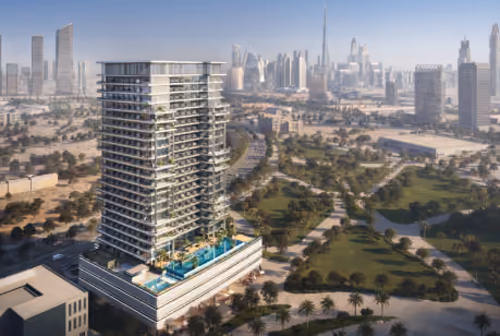 Binghatti Hillside projectafbeelding Dubai vastgoed