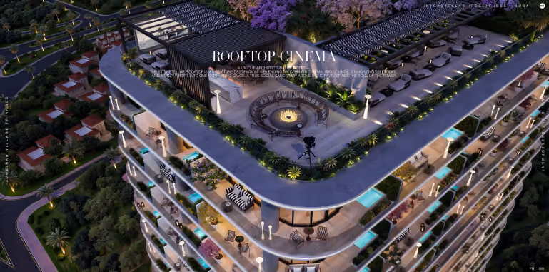 Interstellar Tower by Mr. Eight developments projectafbeelding Dubai vastgoed