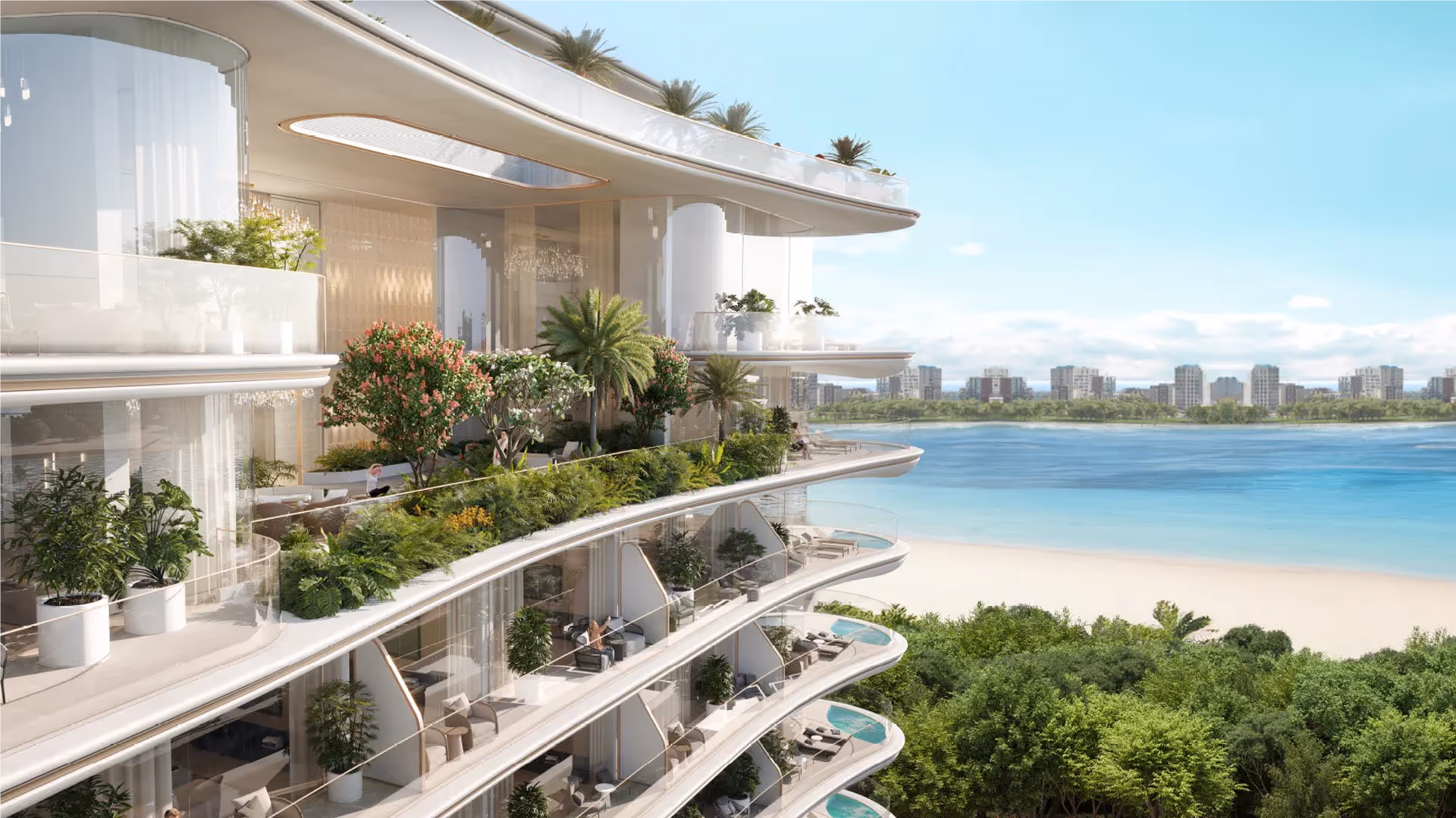Beach Walk projectafbeelding Dubai vastgoed