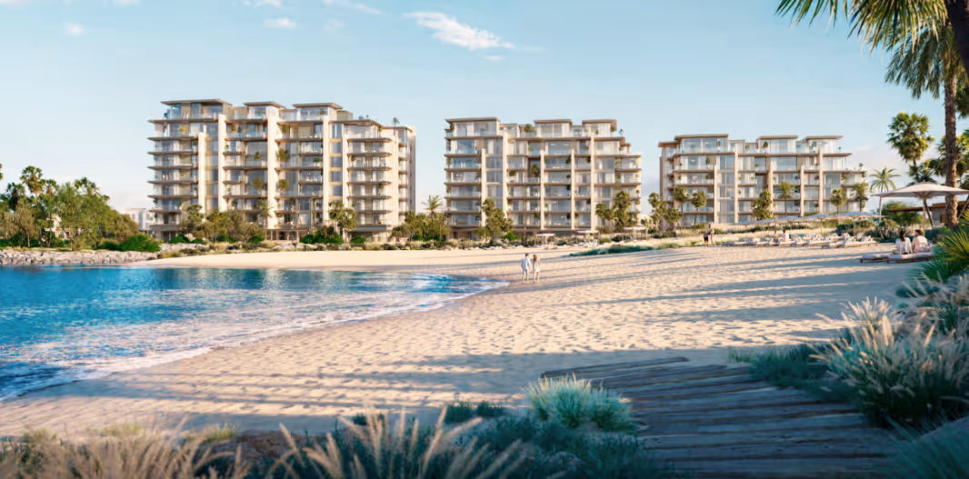 Seaside living, in style. A rare opportunity for waterfront ownership, inspired by Mediterranean coastal towns. The modern apartments blend vintage architecture with contemporary design, surrounded by a vibrant boulevard, marina, and the sound of the waves. Just minutes from Downtown Dubai and Dubai International Airport. Here, you live to the rhythm of sun, sea, and style.
