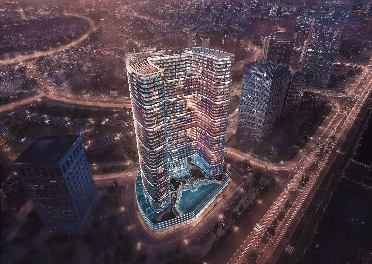 Burj Binghatti projectafbeelding Dubai vastgoed