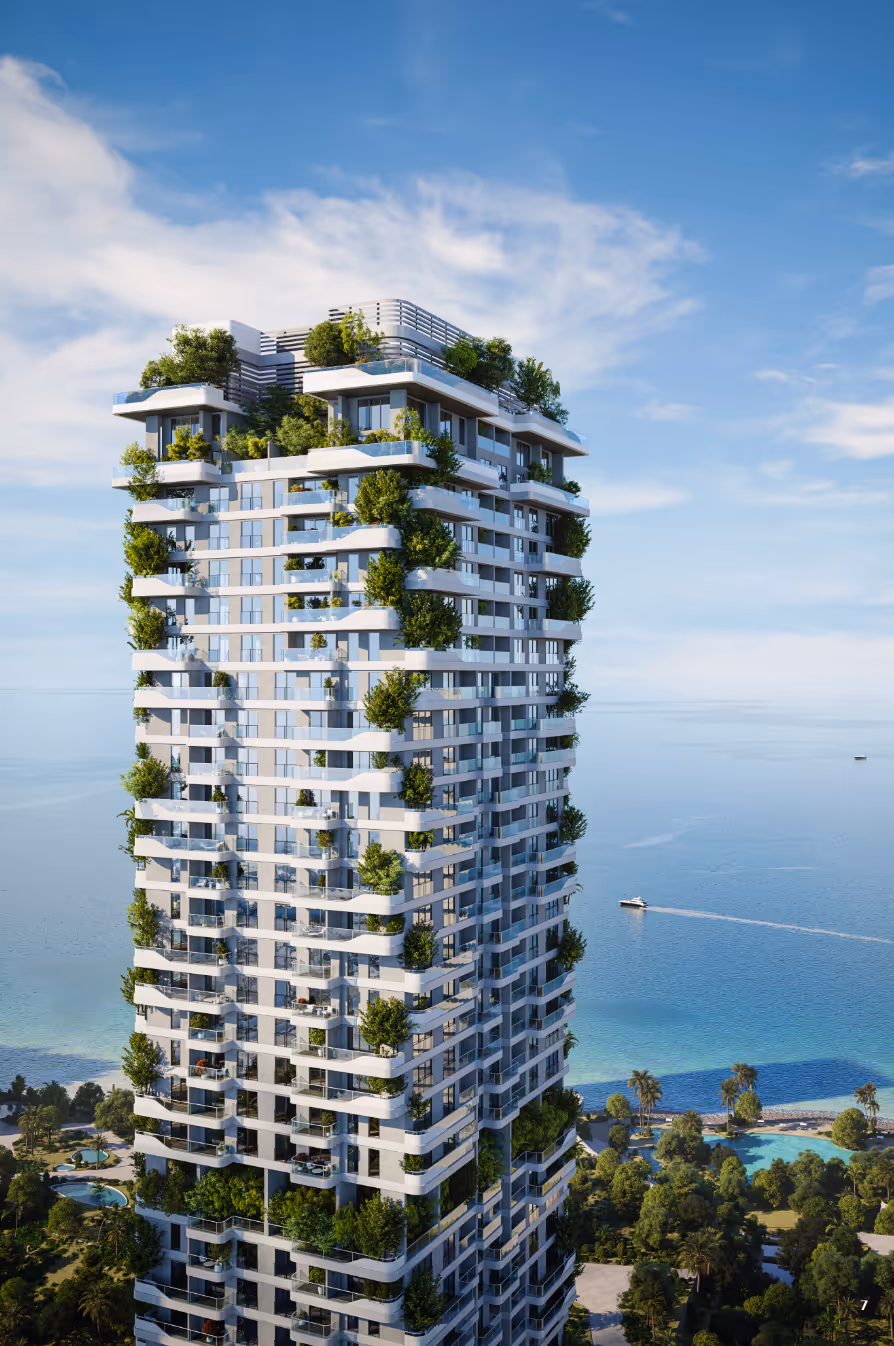Talea is an iconic residential tower in Dubai Maritime City, where nature and urban comfort converge. The development is part of the exclusive Forest District, offering premium apartments and penthouses with sweeping views over the sea and city.