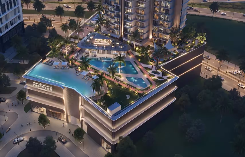 VOXA is een gemengd woon- en werkproject van Pantheon in Jumeirah Village Triangle. Het project combineert woningen, kantoren, retail en showrooms in één toren met leefstijlvoorzieningen en een goede verbinding met belangrijke wegen in Dubai.